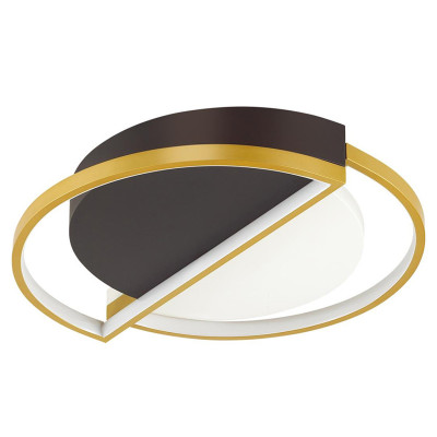 Потолочный светильник Primitive Forms Circles Матовое золото