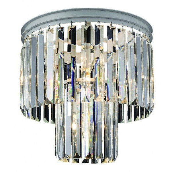 Потолочный светильник Odeon Clear Glass ceiling chandelier 2 Square