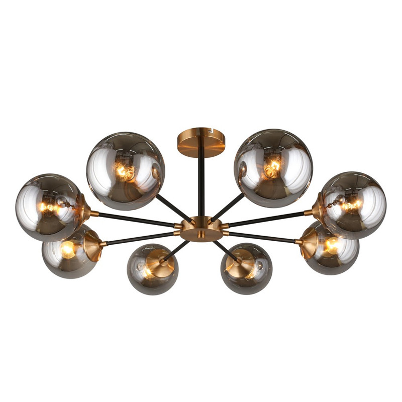 Потолочный светильник Smoky Sphere Black