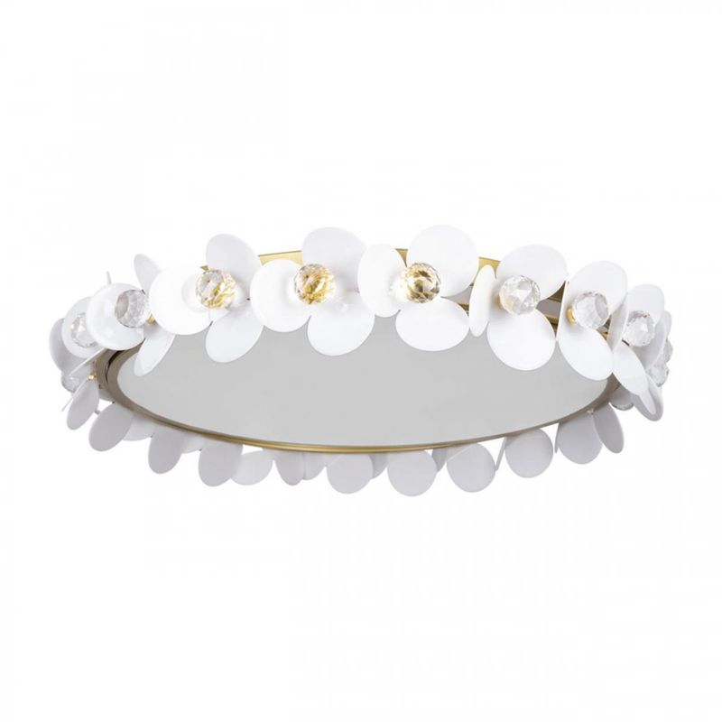 Потолочный светильник Белые Цветы White Flowers Ceiling lamp D 57