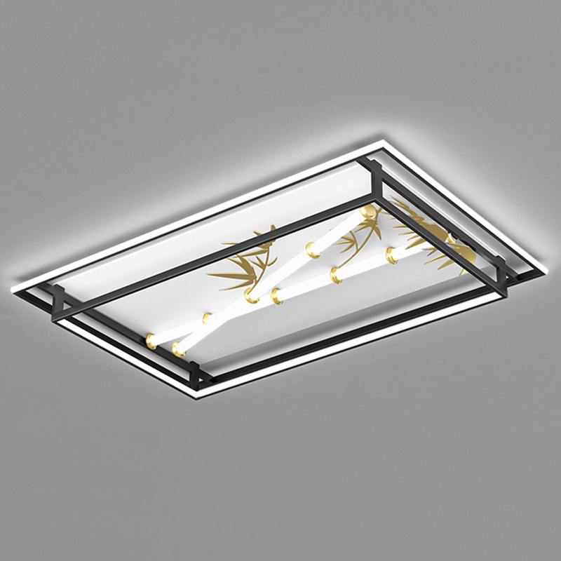 Потолочный Светильник в Японском стиле Бамбук Japanese Style Bamboo Ceiling Light