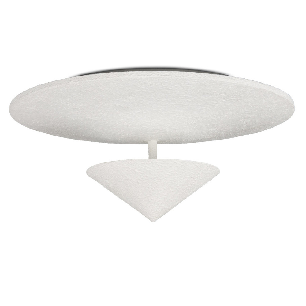 Потолочный светильник светодиодный белый геометрической формы White Geometric Lamps