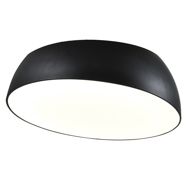 Потолочный светильник светодиодный из алюминия и акрила Maelis Black