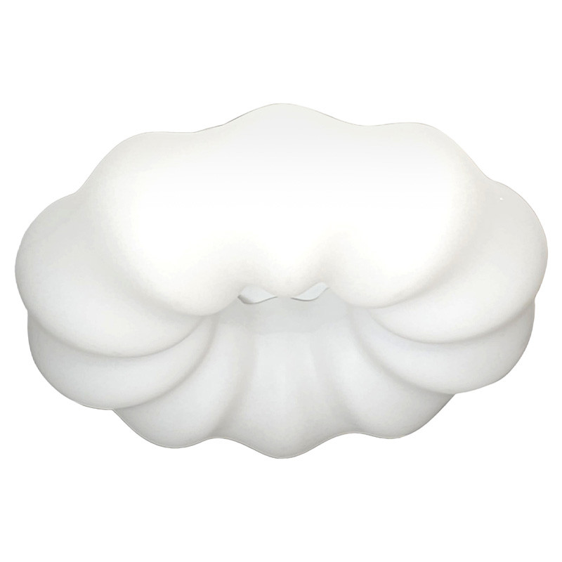 Потолочный светильник светодиодный из стали с пультом Cloudy Light White