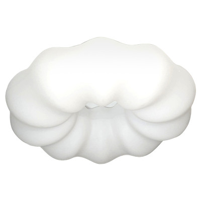 Потолочный светильник светодиодный из стали с пультом Cloudy Light White