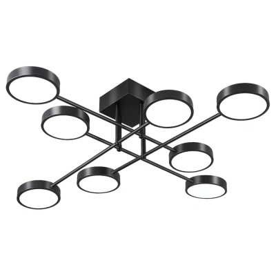 Потолочный светильник светодиодный черный Bendik Lighting