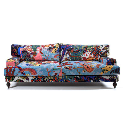 Премиальный Акцентный Диван Simpsons in Paradise Pop Art Sofa