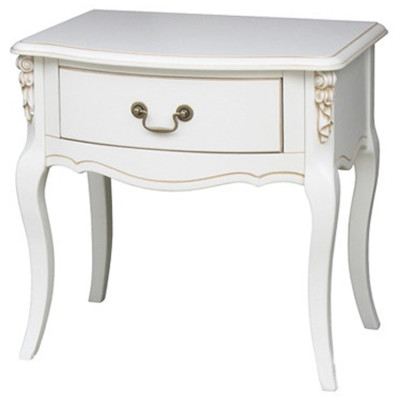 Прикроватная тумба в стиле прованс с ящиком Mireio Montmartre Provence Bedside Table
