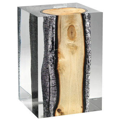 Приставной стол Acrylic Glass Nilleq Hekla Side Table & Stool