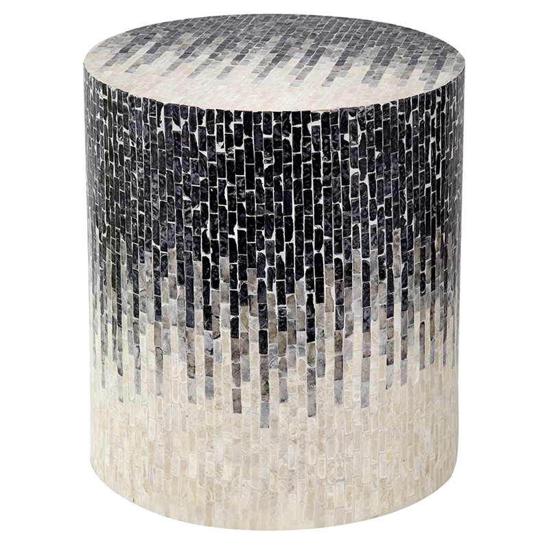 Приставной Стол Bone Inlay из перламутра раковин устриц