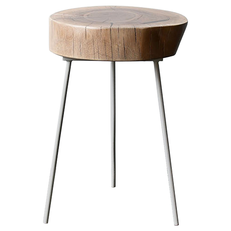 Приставной стол Cantu Industrial Metal Rust Side Table