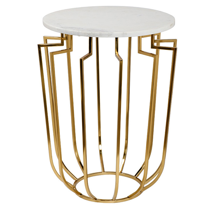 Приставной стол Embret Marble Side Table