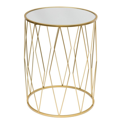 Приставной стол Geometric Interior Table белое стекло