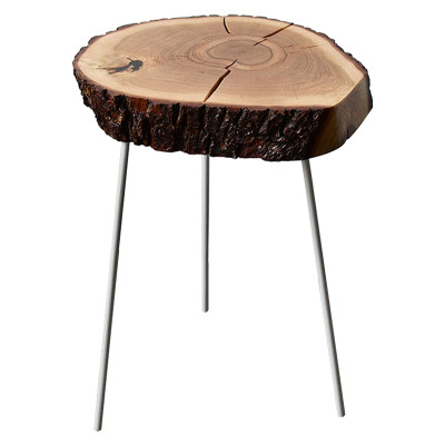 Приставной стол Grant Industrial Metal Rust Side Table