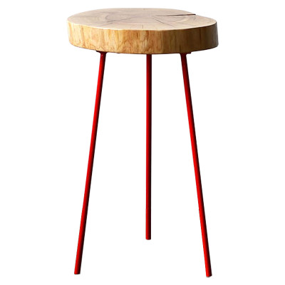 Приставной стол Jonty Industrial Metal Rust Side Table