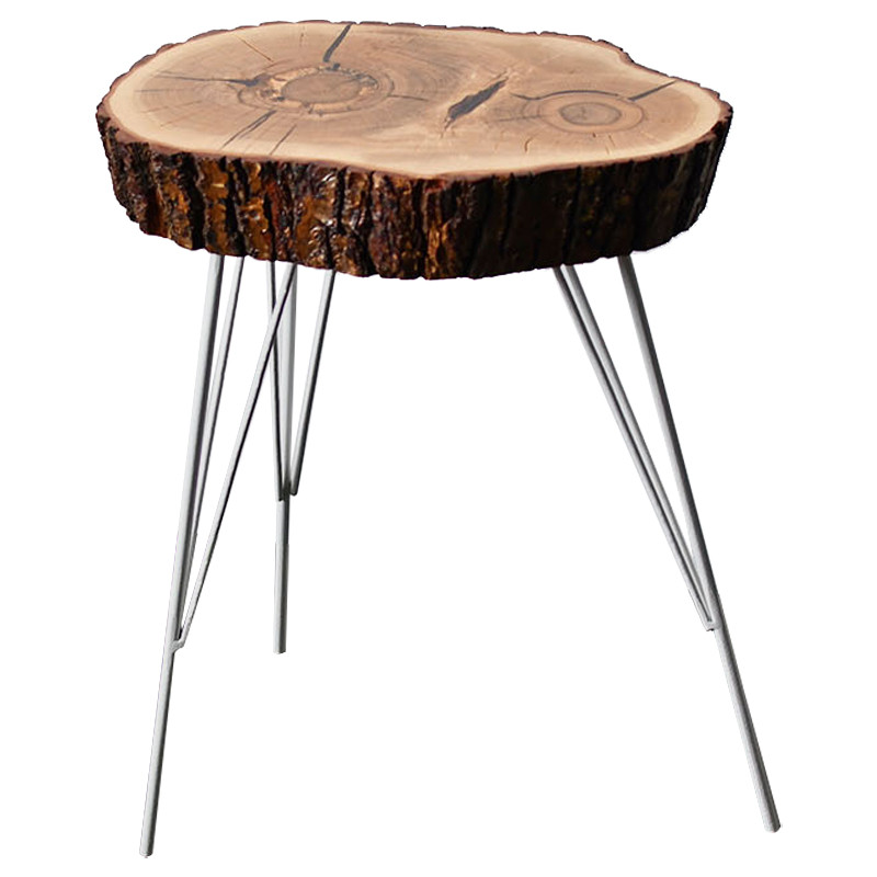 Приставной стол Kobie Industrial Metal Rust Side Table