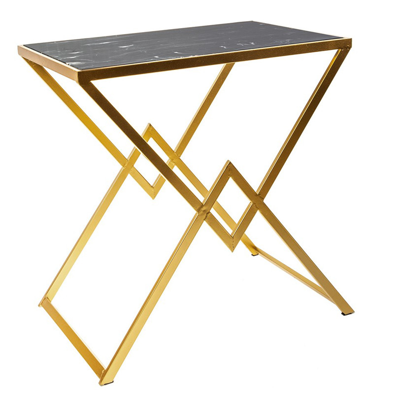 Приставной стол Marble Countertop Table черный мрамор