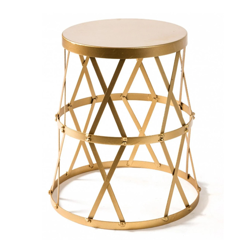 Приставной стол Metal Round Drum