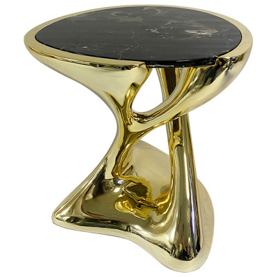 Приставной стол Molten Gold Side Table