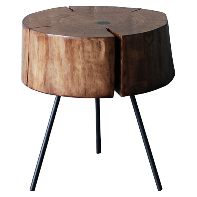 Приставной стол Munro Industrial Metal Rust Side Table