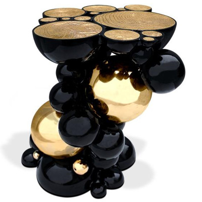 Приставной стол Newton Side Table in Black Boca do Lobo
