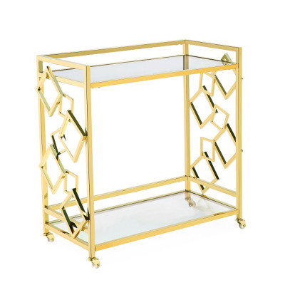 Приставной стол Serving Table gold