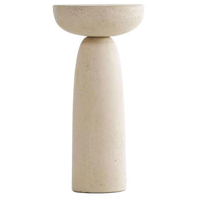 Приставной стол Tori Travertine Side Table