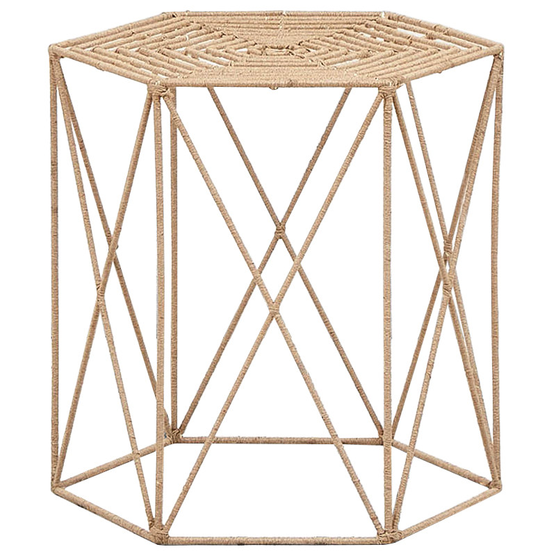 Приставной стол Wicker Alma Side Table