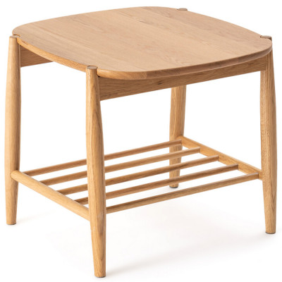Приставной стол из массива дуба Reyer Side Table