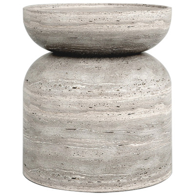 Приставной Стол из травертина Table Intero II