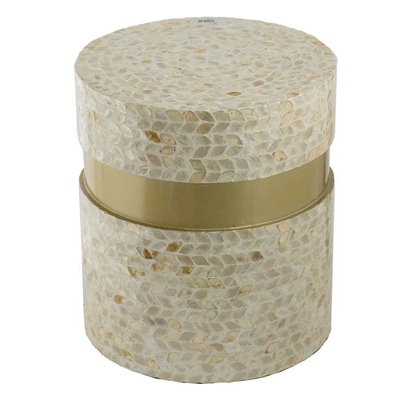 Приставной стол Инкрустация ракушками устриц