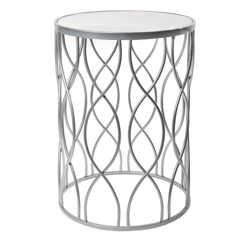 Приставной столик DNA Framing Table silver