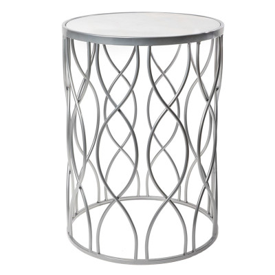 Приставной столик DNA Framing Table silver