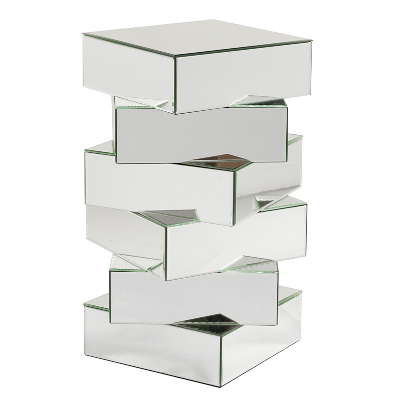 Приставной столик Mirrored Tower