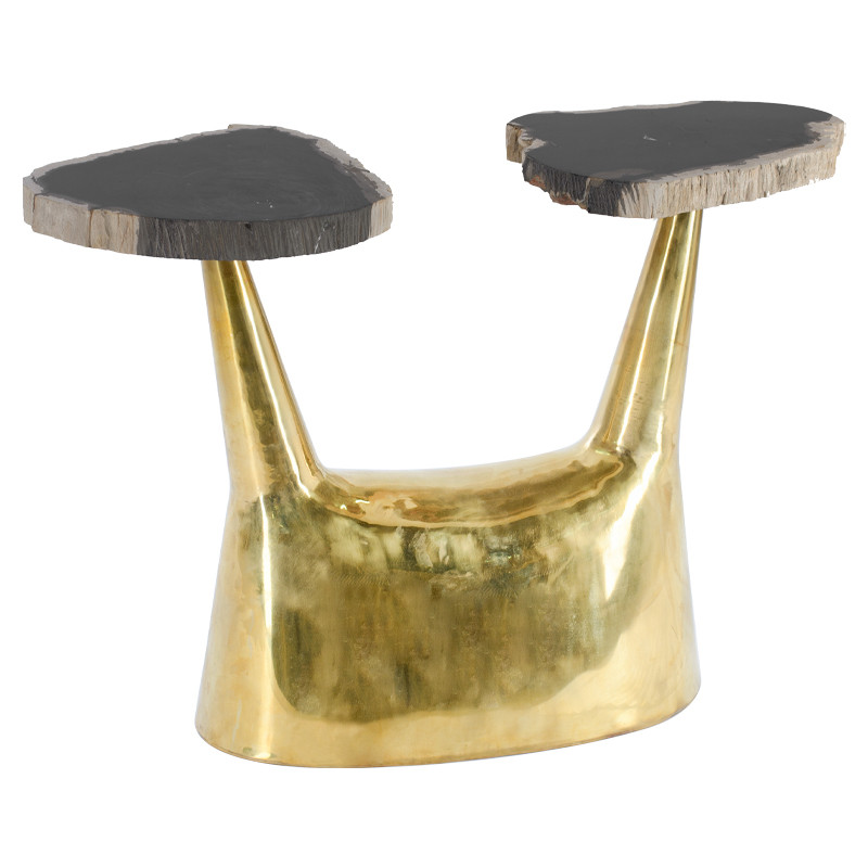 Приставной столик Side Table Petrified Wood