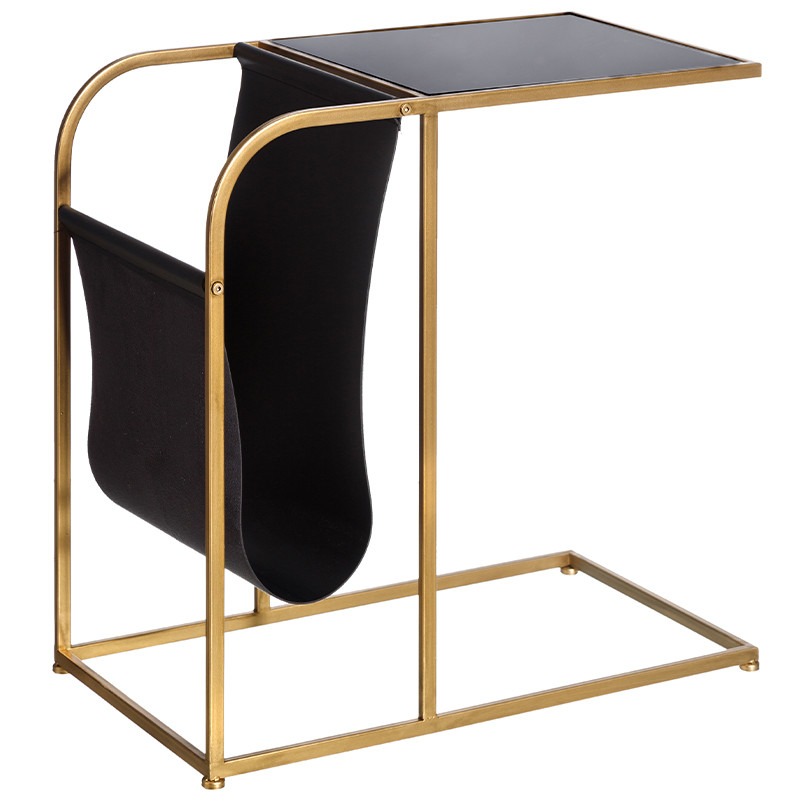 Приставной столик с подставкой для газет и журналов Kurtis Side Table
