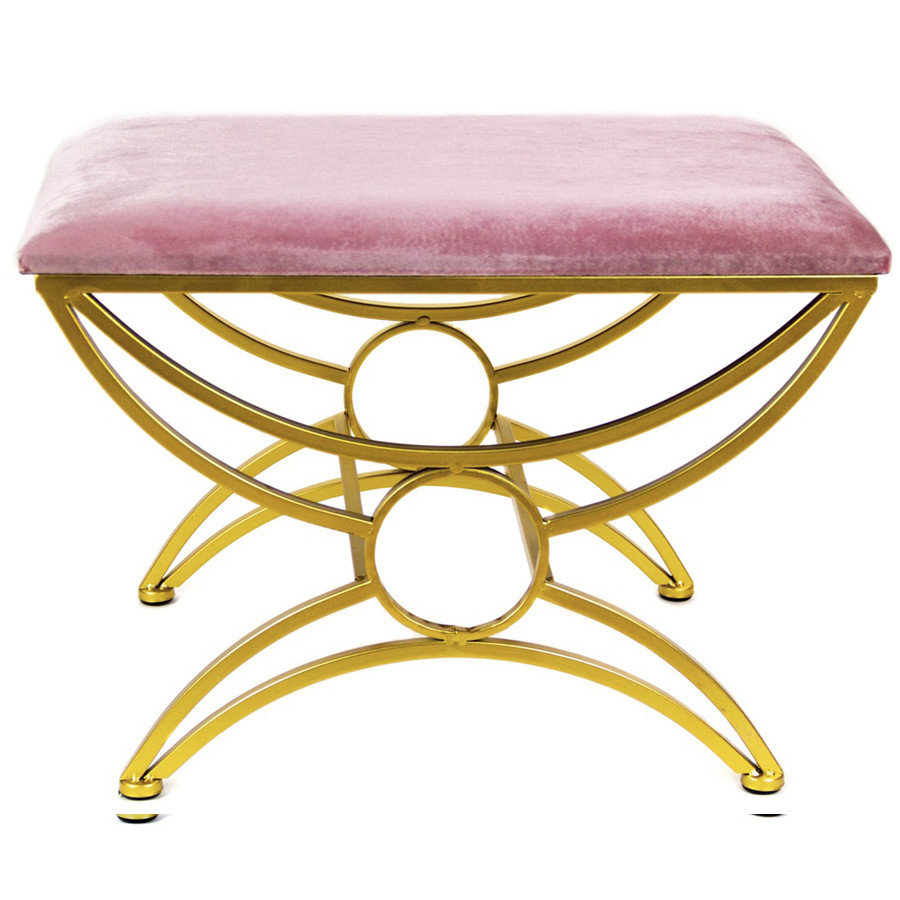 Пуф Art Deco Shapes Pink