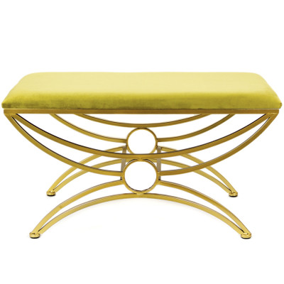 Пуф Art Deco Shapes Yellow