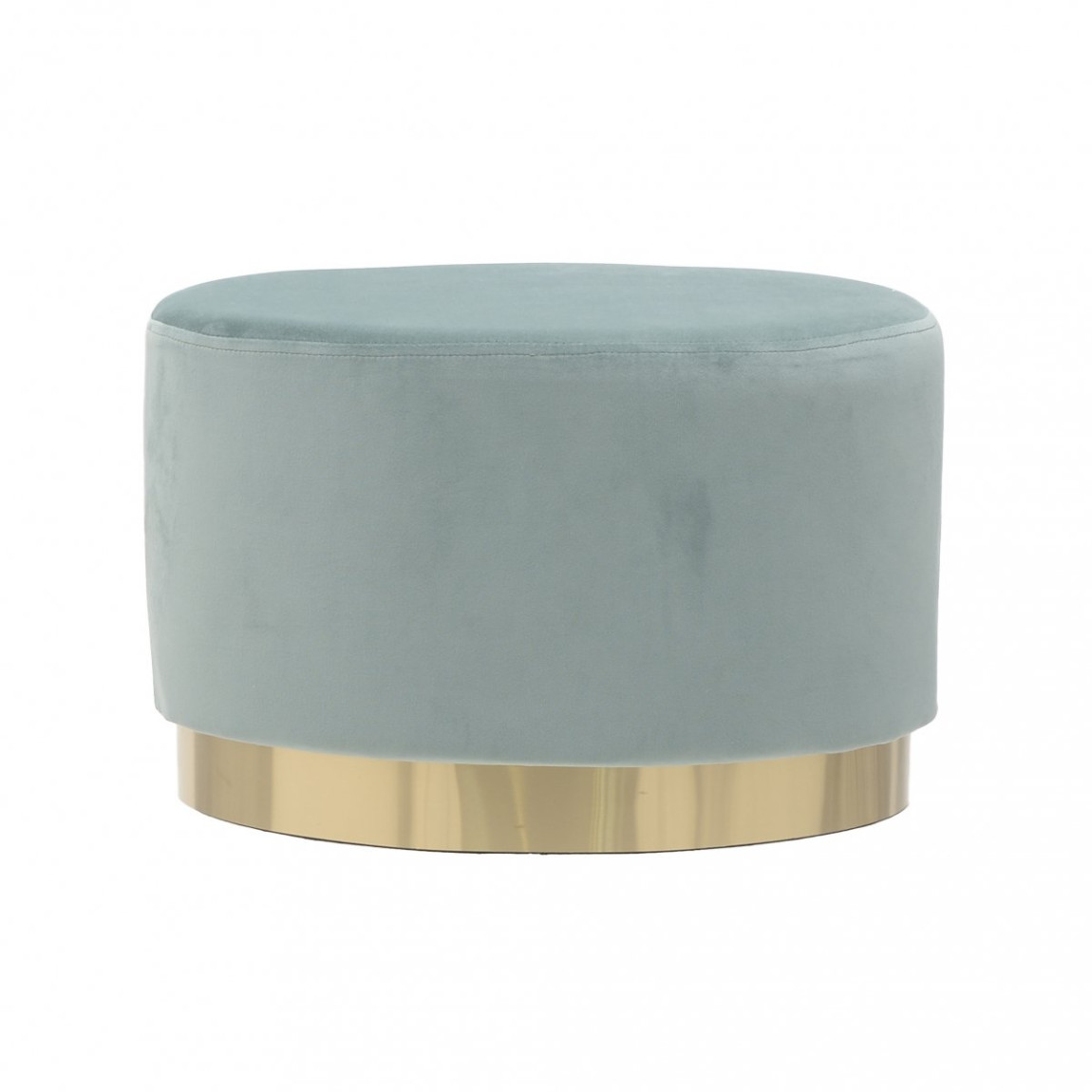 Пуф Golden Belt Turquoise Pastel