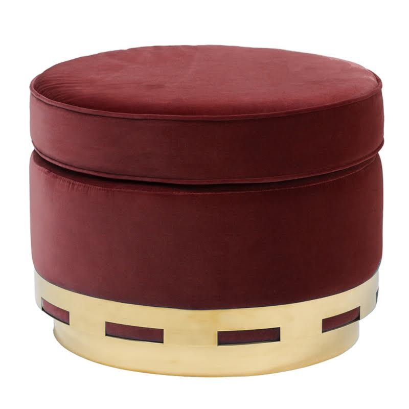 Пуф Las Vegas Arcadia Ottoman Velvet Petrol