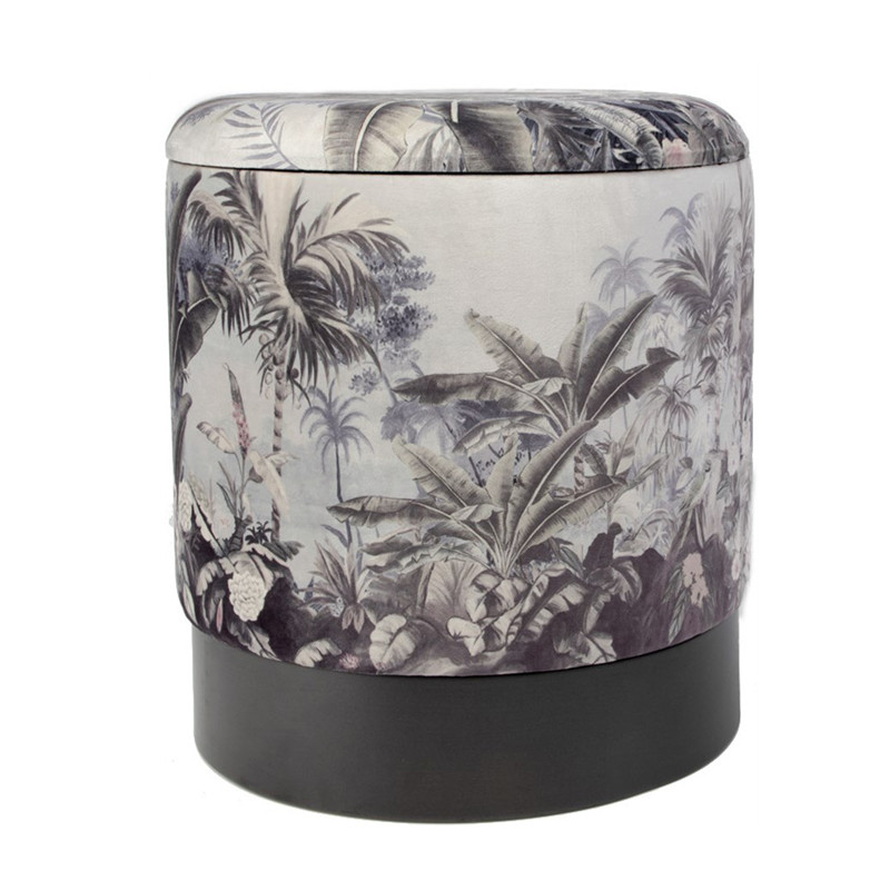 Пуф PUF Jungle Print plants