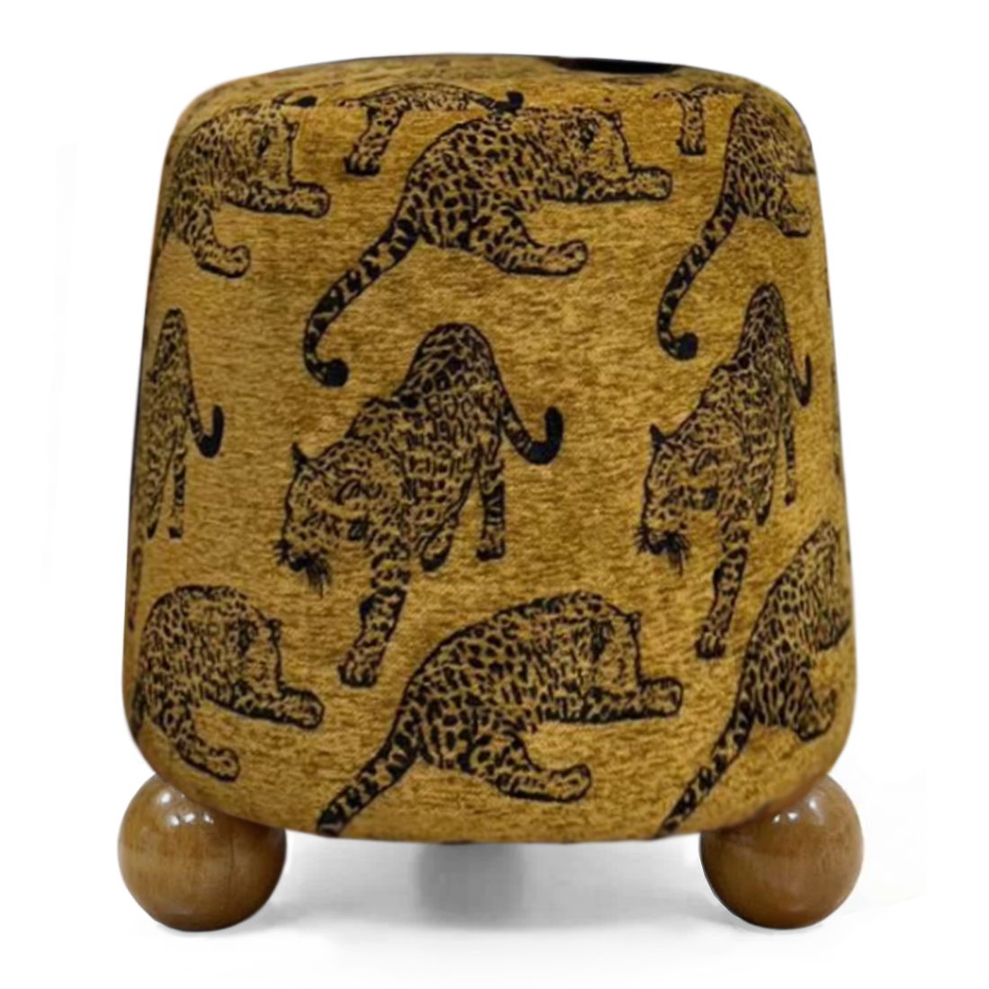 Пуф Wakonda с Круглыми ножками Коричневый орнамет