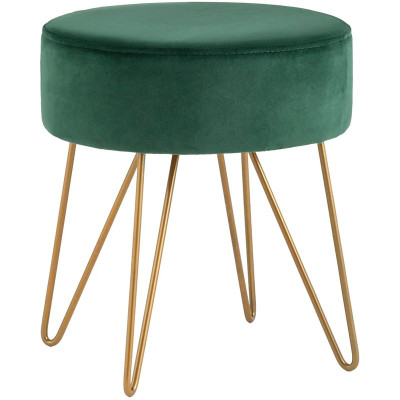 Пуф зелёный велюр Elegant Juliet