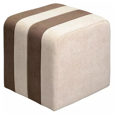 Пуф мягкий в форме куба Soft Stripes