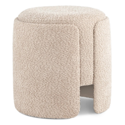 Пуфик Бежевое Букле Poof Alice Beige Boucle