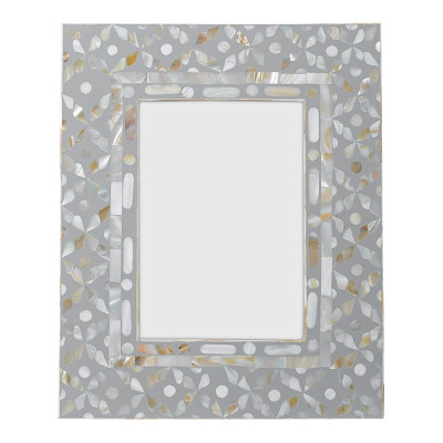 Рама для фото Bone Inlay Pearl Gray M