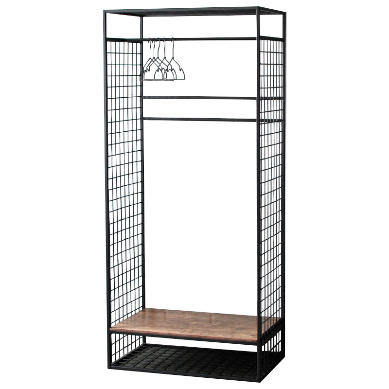 Рейл Caelan Industrial Metal Rust Clothes Rail