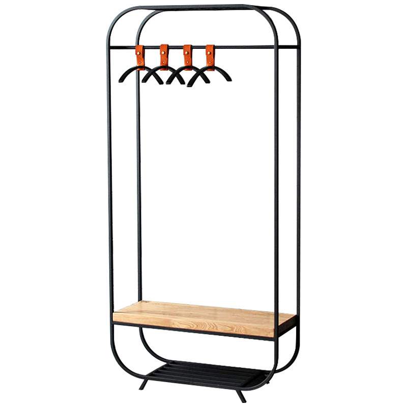 Рейл Franks Industrial Metal Rust Clothes Rail Black