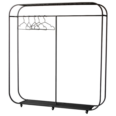 Рейл Hughes Industrial Metal Rust Clothes Rail