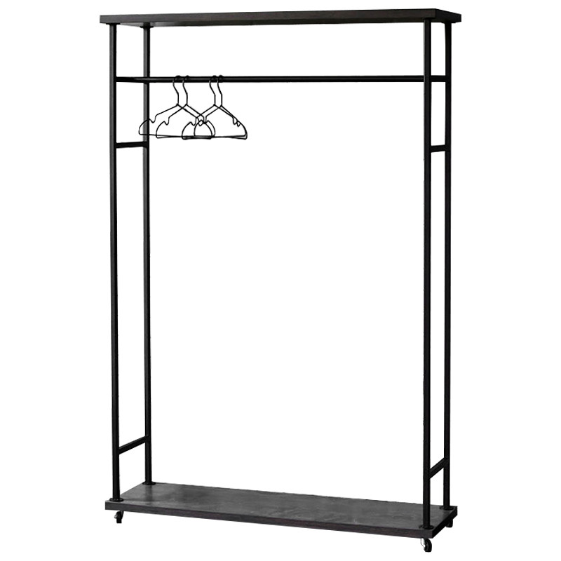 Рейл Lowery Grey Industrial Metal Rust Clothes Rail